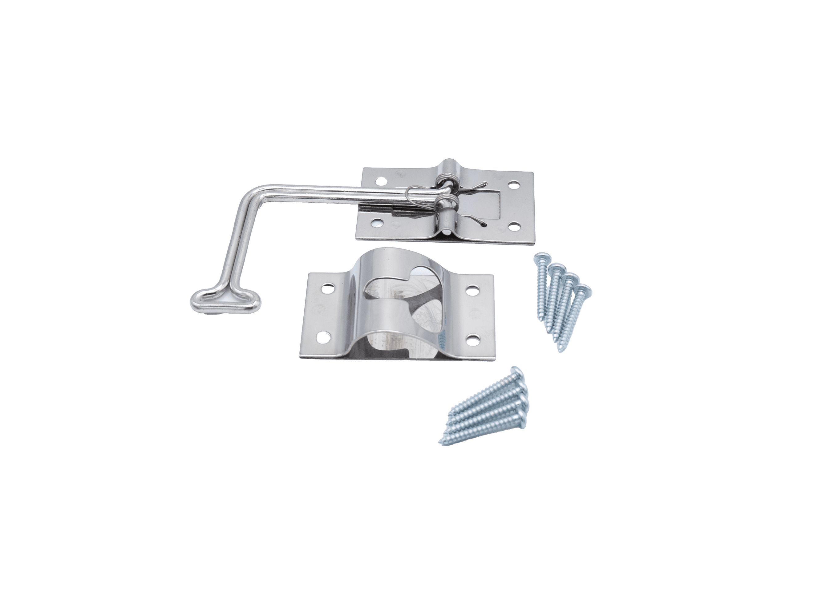 True 90 Degree Stainless Steel Door Holder photo 1