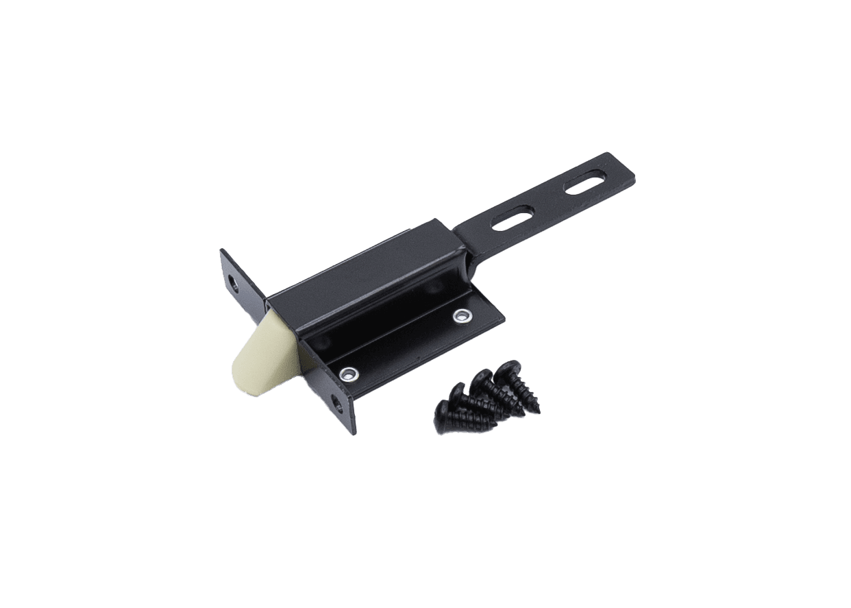 2" Compartment Door Trigger Latch, Black photo 1