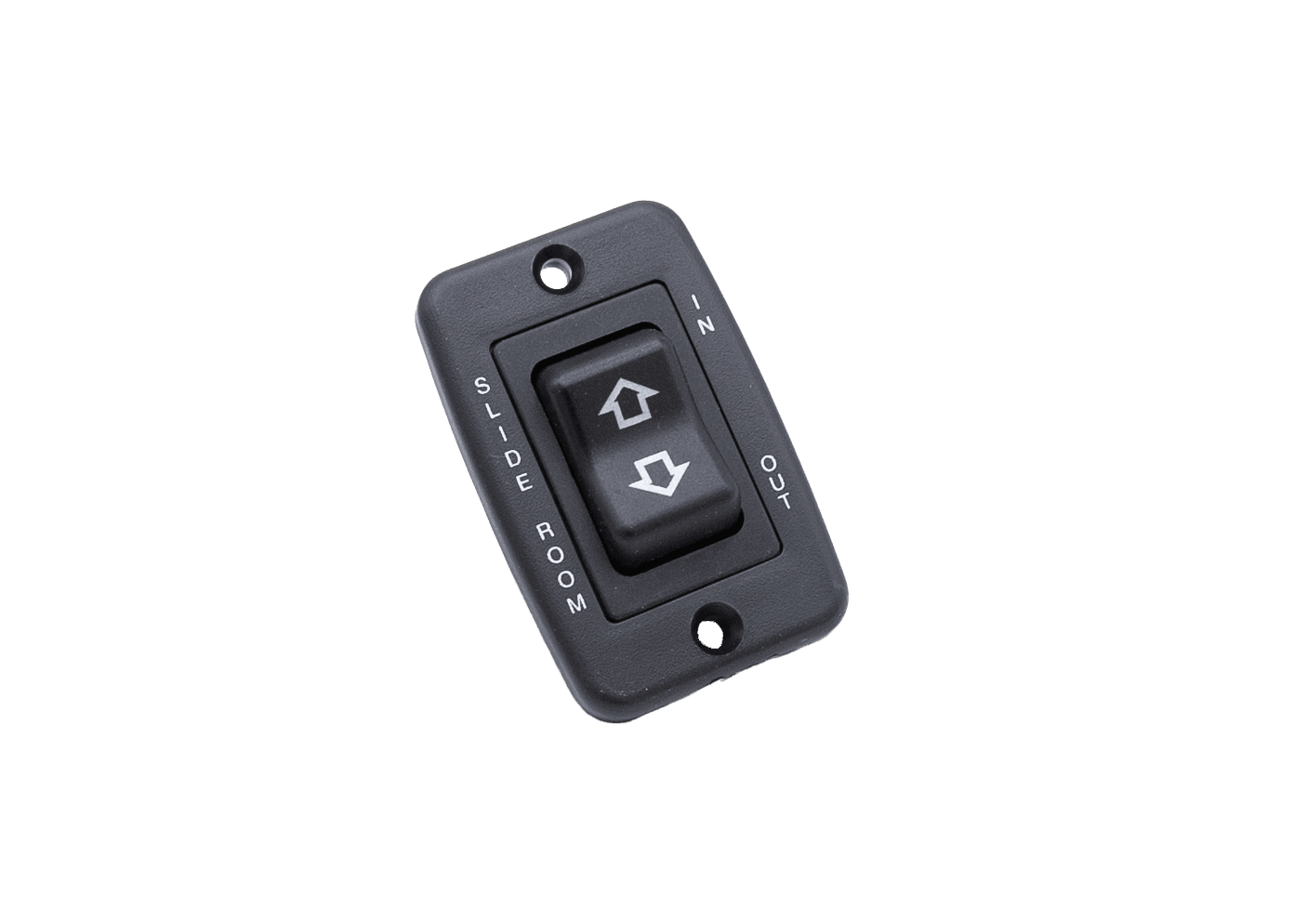 Low Profile Single Slide-Out Switch, Black photo 1