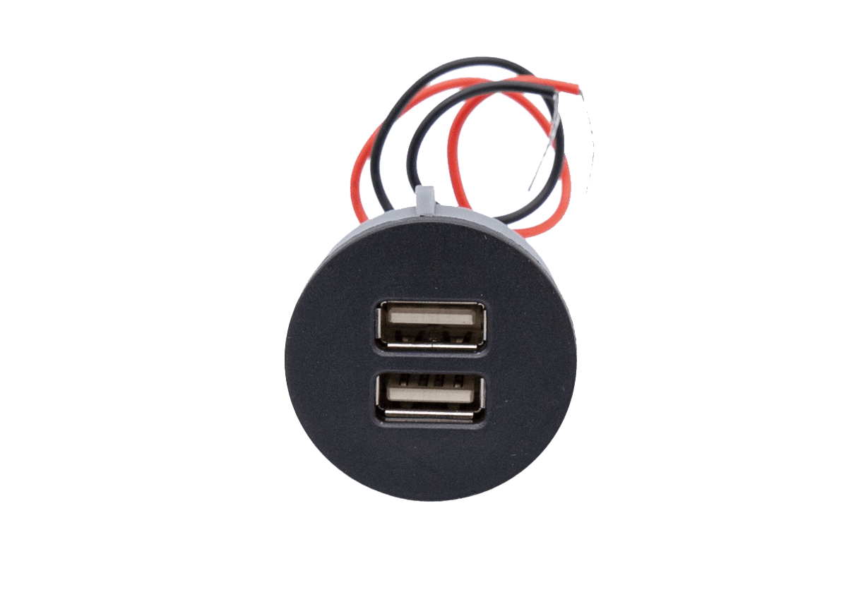 USB Charging Outlet, Plastic photo 1