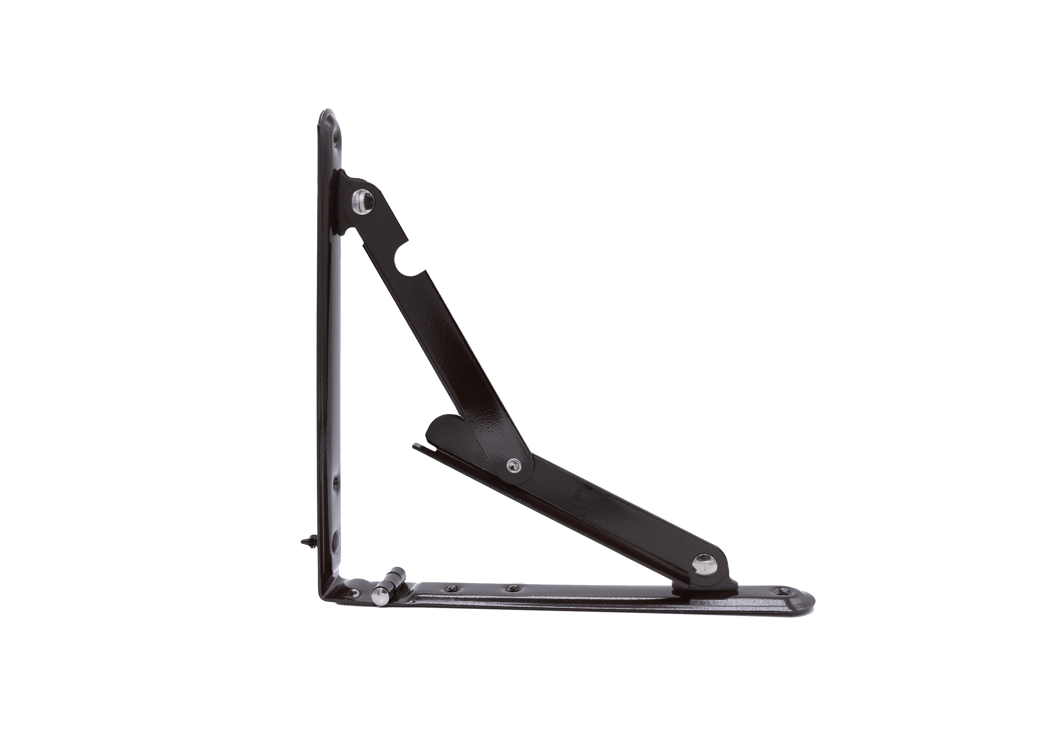 Folding Shelf Bracket, Brown photo 1