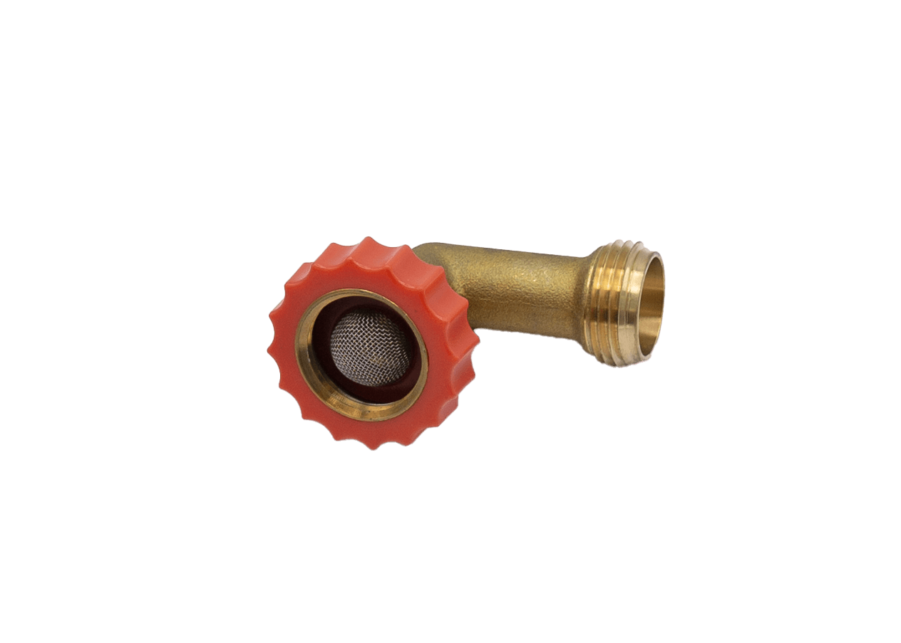 90° Hose Saver, Lead-Free Brass photo 1