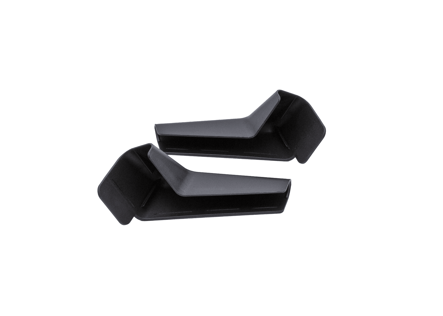 Extended Rain Gutter Spout, Rigid, Black photo 1