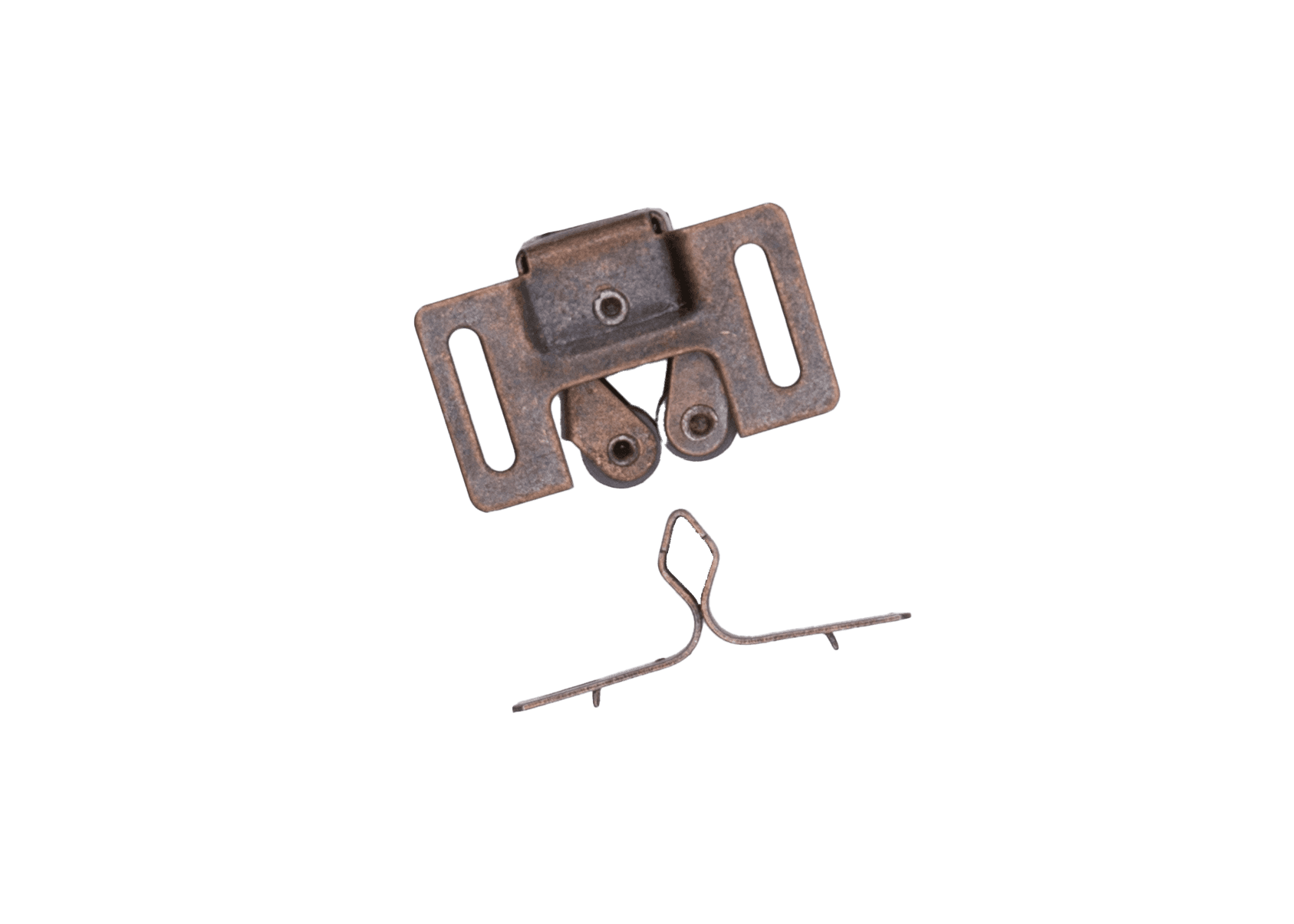 Double Roller Cabinet Catch w/Prong photo 2